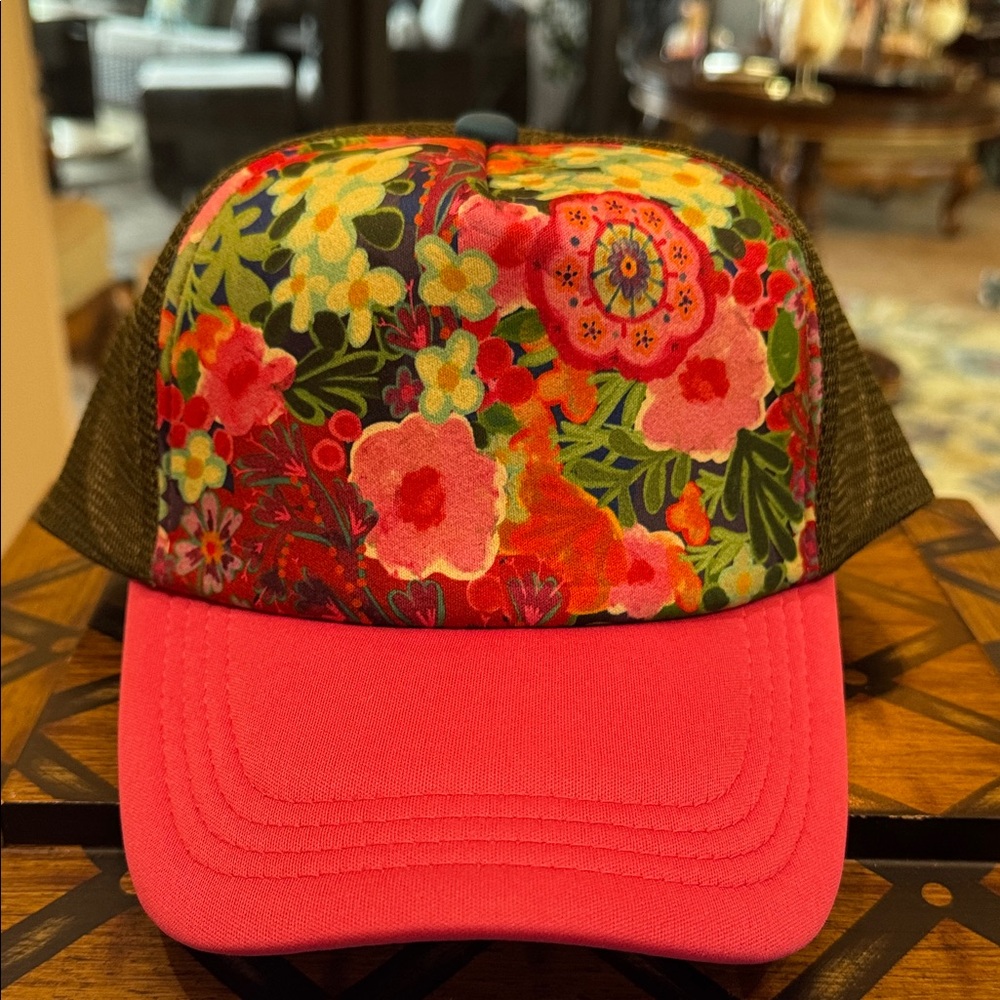 NATURAL LIFE Floral Trucker Hat - Picture 4 of 4